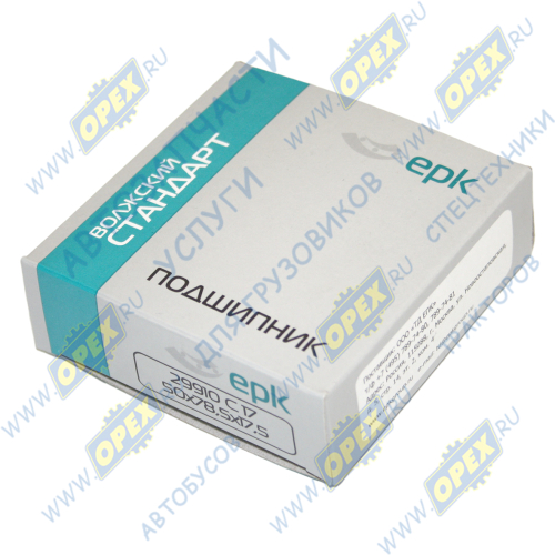 29910С17 Подшипник 50х78,5х17,5 ролик.радиал. 1-ряд.; h=18мм КАМАЗ-6520,6460 опорный шкворня,ЗИЛ-4331 Волжский Стандарт